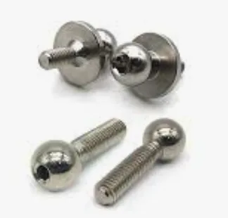 Ball-head bolts in steel